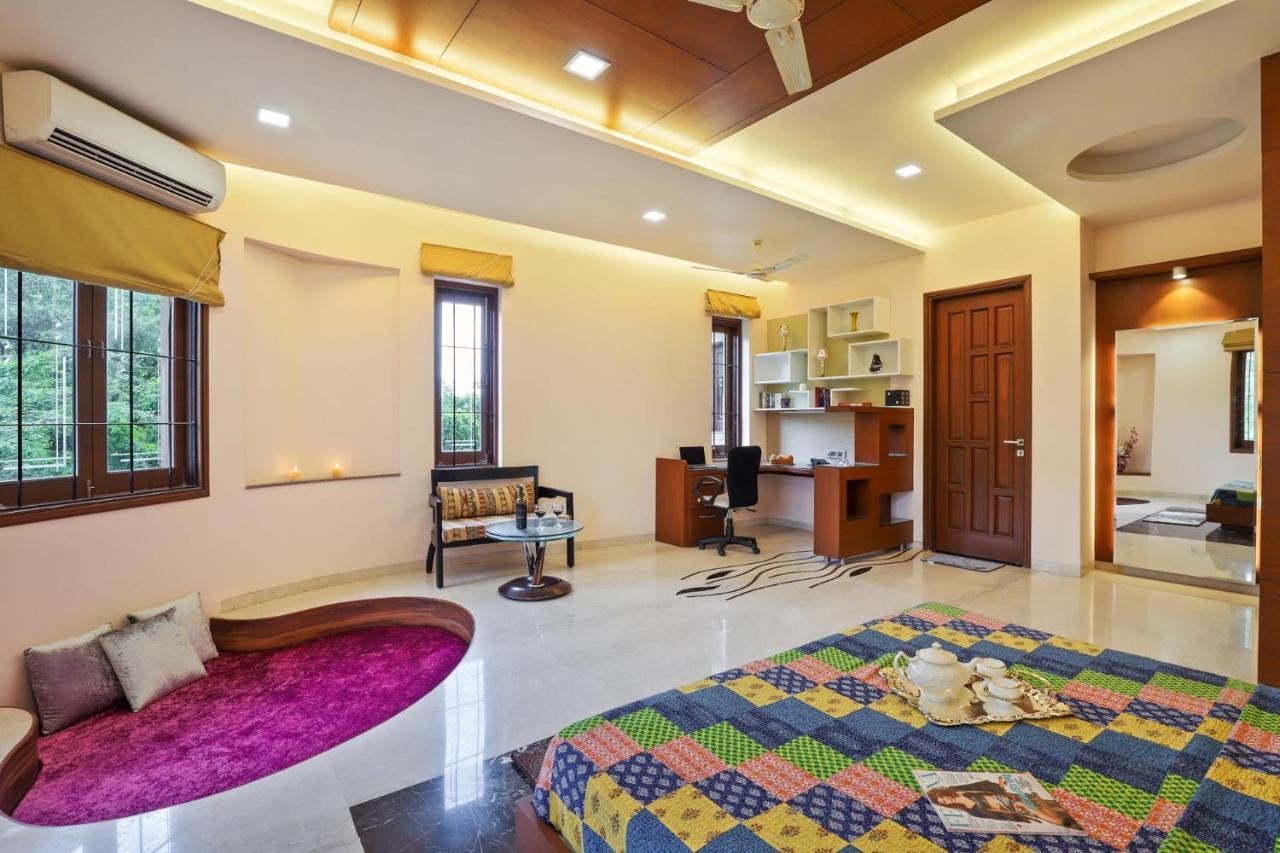 Stayvista'S Prakriti Farms With Outdoor Pool, Complimentary Breakfast And Hi-Tea Udajpur Zewnętrze zdjęcie
